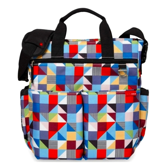 Skip Hop Handbags - NWT Skip Hop Duo Signature Diaper Bag Prism